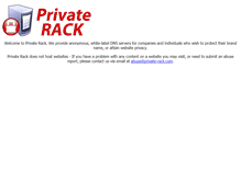 Tablet Screenshot of private-rack.com